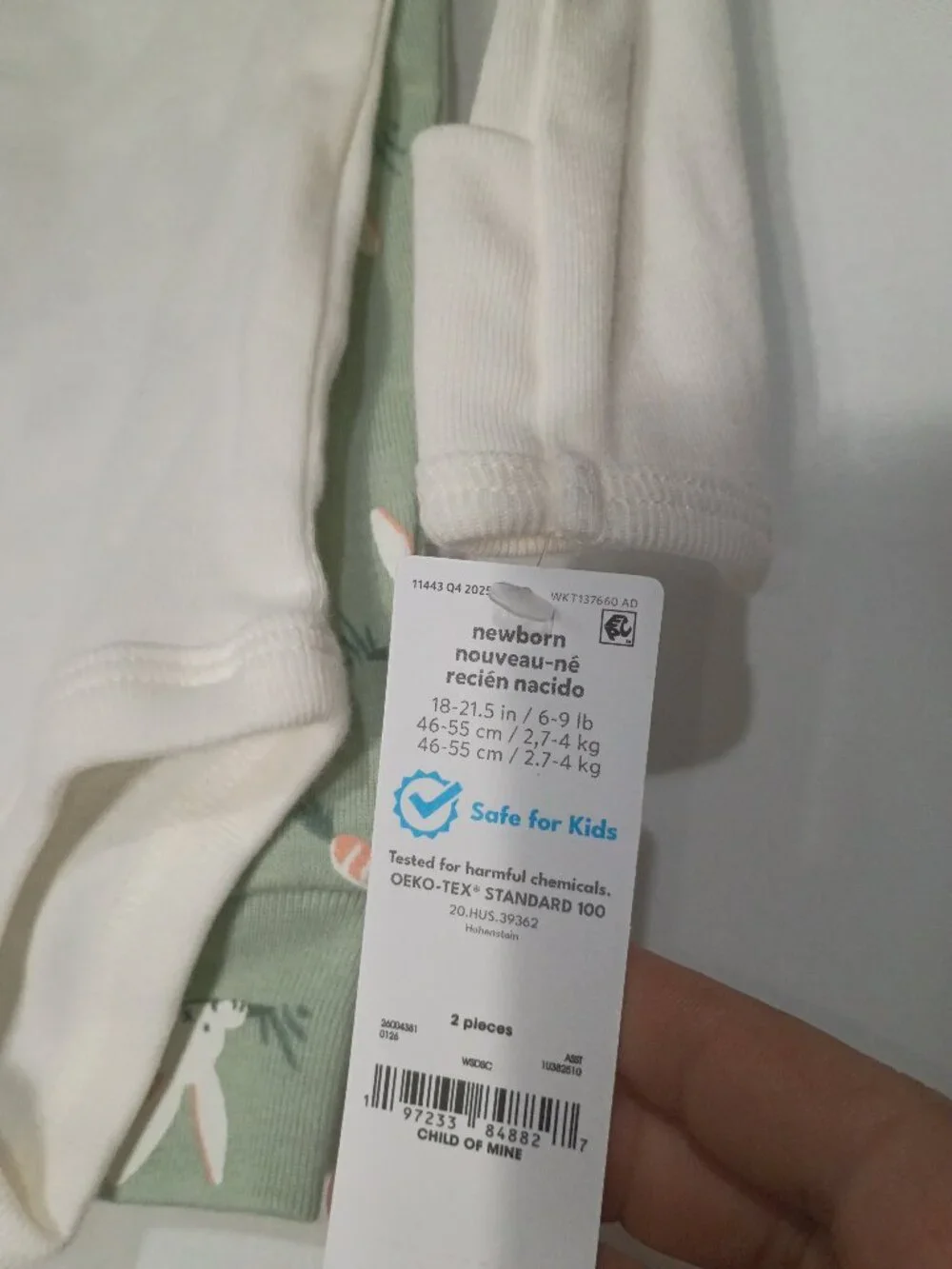 Carters 2-piece my first easter bodysuit with matching pants  NWT